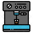 پیش‌نمایش فایل espresso-machine-2 از پک آوت لاین پر شده قهوه