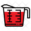 پیش‌نمایش فایل measuring-cup-6 از پک آوت لاین پر شده قهوه