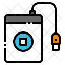پیش‌نمایش فایل external-harddisk-8 از پک طرح کلی پر شده گجت عکاس و طراح