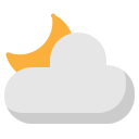 پیش‌نمایش فایل cloudy-212 از پک پیش بینی آب و هوا خطی تخت