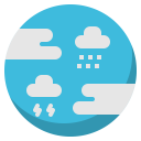 پیش‌نمایش فایل global-weather-2 از پک پیش بینی آب و هوا خطی تخت