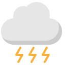 پیش‌نمایش فایل lightning-179 از پک پیش بینی آب و هوا خطی تخت