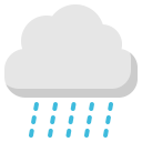 پیش‌نمایش فایل rainy-120 از پک پیش بینی آب و هوا خطی تخت