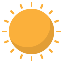 پیش‌نمایش فایل sunny-176 از پک پیش بینی آب و هوا خطی تخت