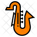 پیش‌نمایش فایل saxophone-55 از پک طرح پر و خطی ساز موسیقی