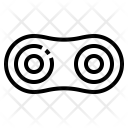 پیش‌نمایش فایل chain-128 از پک لوازم جانبی دوچرخه - خطی