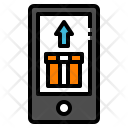پیش‌نمایش فایل mobile-delivery از پک لجستیک طرح پر و خطی
