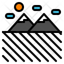 پیش‌نمایش فایل mountain-254 از پک کشاورزی طرح پر و خط
