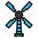 پیش‌نمایش فایل windmill-327 از پک کشاورزی طرح پر و خط