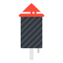 پیش‌نمایش فایل rocket-firework از پک پارک تفریحی فلت