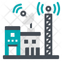 پیش‌نمایش فایل broadcast-station-1 از پک ساختمان - فلت