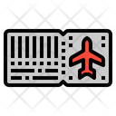 پیش‌نمایش فایل air-ticker از پک سفر - طرح خطی