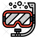 پیش‌نمایش فایل diving-mask-38 از پک سفر - طرح خطی