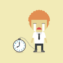 پیش‌نمایش فایل a-businessman-crying-deadline-concept از پک مفهوم کسب و کار