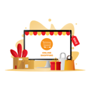 پیش‌نمایش فایل online-shopping-website-4057498 از پک تجارت الکترونیک