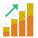 پیش‌نمایش فایل chart-bar-analystic-report-arrow-increase-up-1 از پک کولیکون