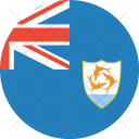 پیش‌نمایش فایل anguilla-flag-world-nation از پک پرچم‌های جهان با سبک فلت دایره‌ای