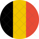 پیش‌نمایش فایل belgium-flag-world-nation از پک پرچم‌های جهان با سبک فلت دایره‌ای