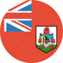 پیش‌نمایش فایل bermuda-flag-world-nation از پک پرچم‌های جهان با سبک فلت دایره‌ای