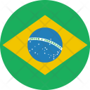 پیش‌نمایش فایل brazil-flag-world-nation از پک پرچم‌های جهان با سبک فلت دایره‌ای
