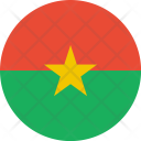 پیش‌نمایش فایل burkina-faso-flag-world-nation از پک پرچم‌های جهان با سبک فلت دایره‌ای