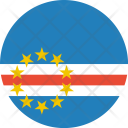 پیش‌نمایش فایل cape-verde-flag-world-nation از پک پرچم‌های جهان با سبک فلت دایره‌ای