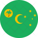پیش‌نمایش فایل cocos-islands-flag-world-nation از پک پرچم‌های جهان با سبک فلت دایره‌ای