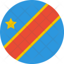پیش‌نمایش فایل congo-democratic-republic-flag-world-nation از پک پرچم‌های جهان با سبک فلت دایره‌ای