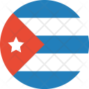 پیش‌نمایش فایل cuba-flag-world-nation از پک پرچم‌های جهان با سبک فلت دایره‌ای