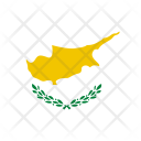 پیش‌نمایش فایل cyprus-flag-world-nation از پک پرچم‌های جهان با سبک فلت دایره‌ای