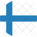پیش‌نمایش فایل finland-flag-world-nation از پک پرچم‌های جهان با سبک فلت دایره‌ای