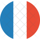 پیش‌نمایش فایل france-flag-world-nation از پک پرچم‌های جهان با سبک فلت دایره‌ای