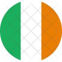 پیش‌نمایش فایل ireland-flag-world-nation از پک پرچم‌های جهان با سبک فلت دایره‌ای
