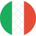 پیش‌نمایش فایل italy-flag-world-nation از پک پرچم‌های جهان با سبک فلت دایره‌ای