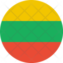 پیش‌نمایش فایل lithuania-flag-world-nation از پک پرچم‌های جهان با سبک فلت دایره‌ای
