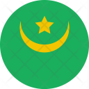 پیش‌نمایش فایل mauritania-flag-world-nation از پک پرچم‌های جهان با سبک فلت دایره‌ای