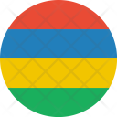 پیش‌نمایش فایل mauritius-flag-world-nation از پک پرچم‌های جهان با سبک فلت دایره‌ای