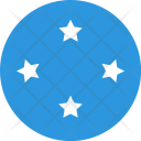 پیش‌نمایش فایل micronesia-flag-world-nation از پک پرچم‌های جهان با سبک فلت دایره‌ای