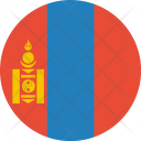 پیش‌نمایش فایل mongolia-flag-world-nation از پک پرچم‌های جهان با سبک فلت دایره‌ای