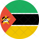 پیش‌نمایش فایل mozambique-flag-world-nation از پک پرچم‌های جهان با سبک فلت دایره‌ای