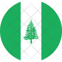 پیش‌نمایش فایل norfolk-island-flag-world-nation از پک پرچم‌های جهان با سبک فلت دایره‌ای