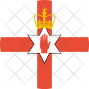 پیش‌نمایش فایل northern-ireland-flag-world-nation از پک پرچم‌های جهان با سبک فلت دایره‌ای