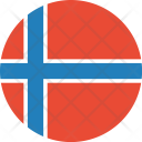 پیش‌نمایش فایل norway-flag-world-nation از پک پرچم‌های جهان با سبک فلت دایره‌ای