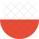 پیش‌نمایش فایل poland-flag-world-nation از پک پرچم‌های جهان با سبک فلت دایره‌ای