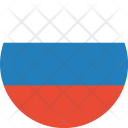 پیش‌نمایش فایل russia-flag-world-nation از پک پرچم‌های جهان با سبک فلت دایره‌ای