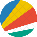 پیش‌نمایش فایل seychelles-flag-world-nation از پک پرچم‌های جهان با سبک فلت دایره‌ای