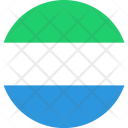 پیش‌نمایش فایل sierra-leone-flag-world-nation از پک پرچم‌های جهان با سبک فلت دایره‌ای