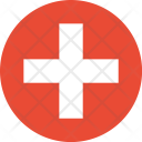 پیش‌نمایش فایل switzeland-flag-world-nation از پک پرچم‌های جهان با سبک فلت دایره‌ای