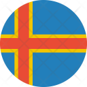 پیش‌نمایش فایل aland-island از پک World Flags 