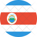 پیش‌نمایش فایل costa-rica-6 از پک World Flags 